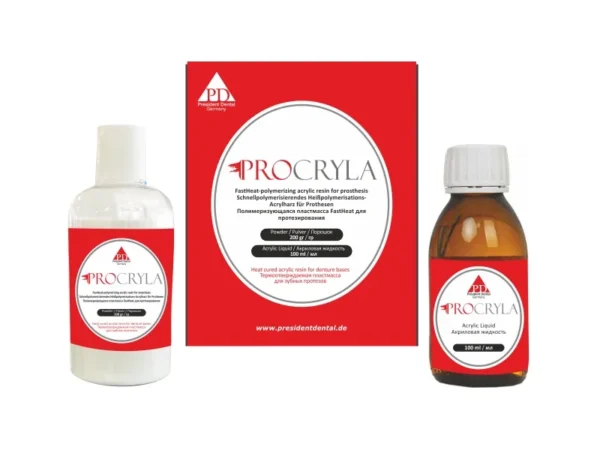 PROCRYLA - Polymerizing Acrylic Resin For Prosthesis Mini Kit